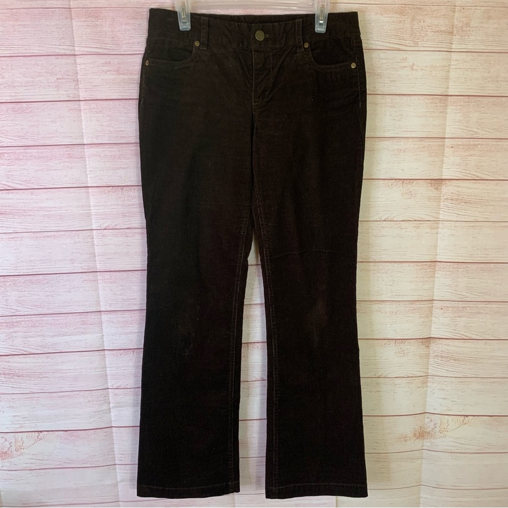 J.Crew Brown Corduroy Pants Size 6S‎